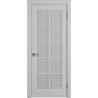 Дверь VFD Glanta Silver White Cloud
