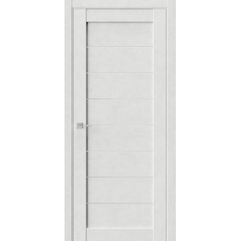 Дверь RE 48 Белый EmLayer (Белое сатинат)
