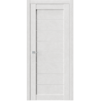 Дверь RE 48 Бетон лайт (Белое сатинат)