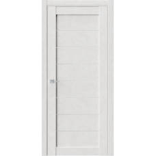 Дверь RE 48 Бетон лайт (Белое сатинат)