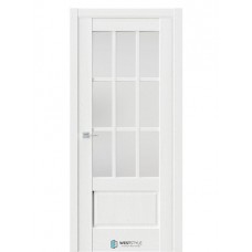 Дверь Z 6 Дуб винта (Белое сатинат)