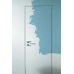 Дверь IN9/U9 REVERSE (Скрытый короб) алюм.кромка с 4-х сторон (черная) Без покрытия (под покраску)