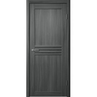 Дверь Fly Doors LA STELLA 237 Ясень графит (Стекло черное)