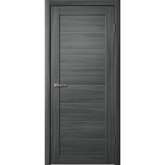 Дверь Fly Doors LA STELLA 242 Ясень графит (Стекло сатин)