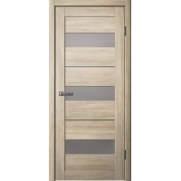 Дверь Fly Doors LA STELLA 200 Ясень латте (Стекло сатин)