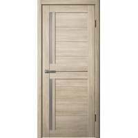 Дверь Fly Doors LA STELLA 202 Ясень латте (Стекло сатин)