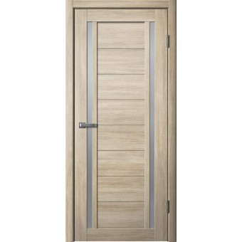 Дверь Fly Doors LA STELLA 203 Ясень латте (Стекло сатин)