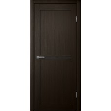 Дверь Сибирь Профиль Fly Doors 238 Дуб мокко (Стекло черное)