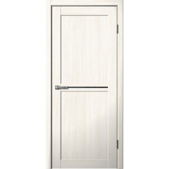 Дверь Fly Doors LA STELLA 238 Ясень Снежный (Стекло черное)