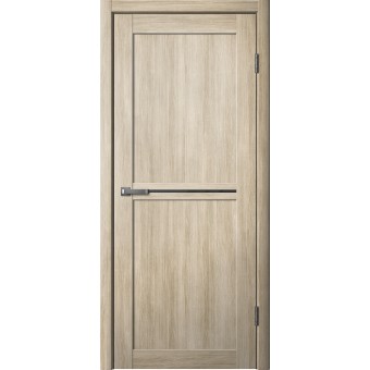 Дверь Fly Doors LA STELLA 238 Ясень латте (Стекло черное)