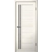 Дверь Fly Doors LA STELLA 270 Ясень Снежный (Стекло черное)