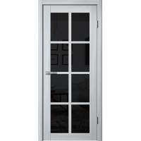 Дверь Fly Doors LA STELLA 271 Ясень Пепельный (Стекло черное)