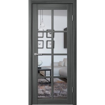 Дверь Fly Doors LA STELLA 271 Ясень графит (Зеркало)