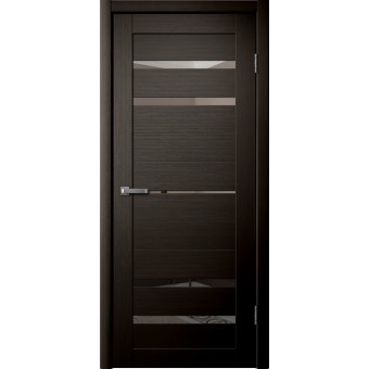 ДВЕРЬ Fly Doors LA STELLA B03 (295) Дуб мокко (Зеркало)