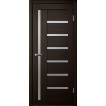 Дверь Сибирь Профиль Fly Doors B04 (217) Дуб мокко (Стекло сатин)