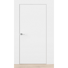 Дверь Гладкое 42мм  (Скрытый короб) ABS кромка грунт (1мм)  Без покрытия (под покраску)