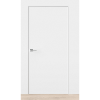 Дверь Гладкое 42мм  (Скрытый короб) ABS кромка грунт (1мм)  Без покрытия (под покраску)