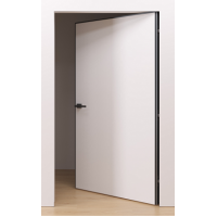 Дверь Гладкое REVERSE 58мм (Скрытый короб) ABS кромка грунт (1мм) Без покрытия (под покраску)