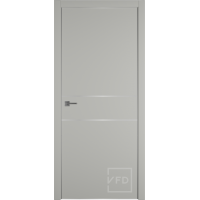 ДВЕРЬ VFD URBAN 2H EMALEX TAUPE SILVER MOULD 4Х4