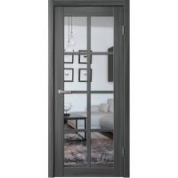 Дверь Fly Doors LA STELLA 271 Ясень графит (Зеркало)