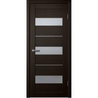 Дверь Fly Doors LA STELLA 200 Дуб мокко (Стекло сатин)