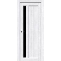 ДВЕРЬ MARTDOORS M9 Астрея Ясень Трэвис Лакобель Черная
