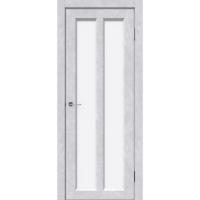 ДВЕРЬ MARTDOORS M8 Ирида Черное Бетон Снежный Лакобель Белый