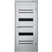 Дверь Fly Doors LA STELLA 283 Ясень Пепельный (Стекло черное)