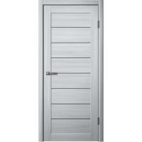 Дверь Fly Doors LA STELLA 242 Ясень Пепельный (Стекло черное)