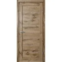 Дверь Fly Doors LA STELLA 242 Дуб пацифик (Стекло сатин)