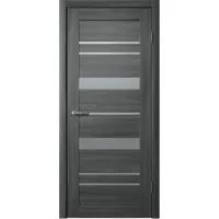 Дверь Fly Doors LA STELLA 283 Ясень графит (Стекло сатин)