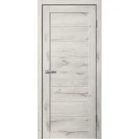 Дверь Fly Doors LA STELLA 242 Дуб арктик (Стекло сатин)