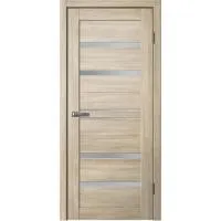 Дверь Fly Doors LA STELLA B01 (293) Ясень латте (Стекло сатин)