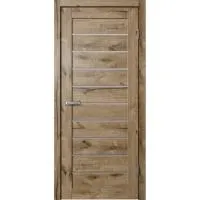 Дверь Fly Doors LA STELLA 262 Дуб пацифик (Стекло сатин)