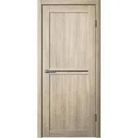Дверь Fly Doors LA STELLA 238 Ясень латте (Стекло черное)